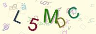 This is a captcha-picture. It is used to prevent mass-access by robots. (see: www.captcha.net)