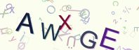 This is a captcha-picture. It is used to prevent mass-access by robots. (see: www.captcha.net)