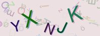 This is a captcha-picture. It is used to prevent mass-access by robots. (see: www.captcha.net)