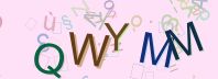 This is a captcha-picture. It is used to prevent mass-access by robots. (see: www.captcha.net)