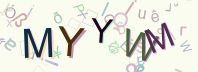 This is a captcha-picture. It is used to prevent mass-access by robots. (see: www.captcha.net)